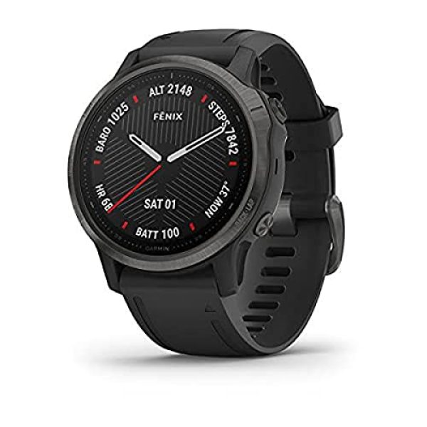 Garmin Fenix 6S Sapphire GPS Watch with Heart Rate Monitor