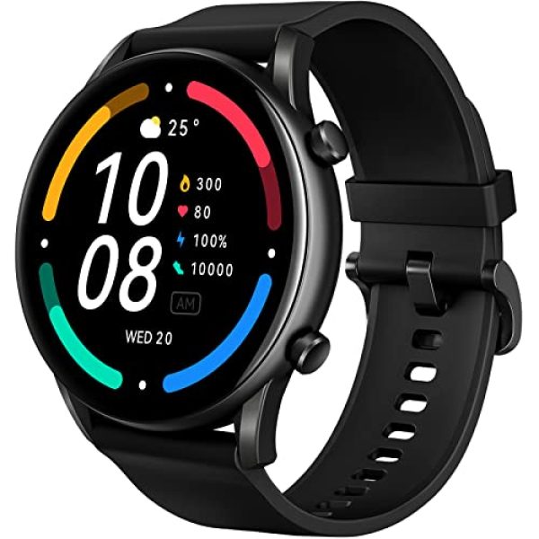 HAYLOU Smart Watches for Men Women, Fitness Tracker with Heart Rate Blood Oxygen Sleep Monitor, 12-Day Battery Life, IP68 Waterproof Fitness Watch HD Touch Screen Smart Watch for Android iOS Phones