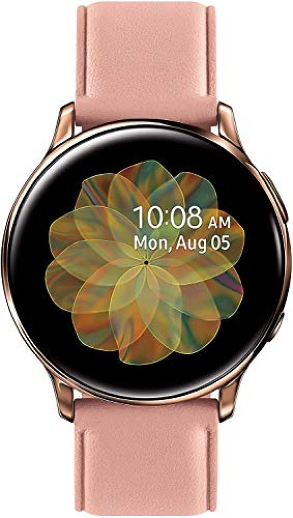 Samsung Galaxy Watch Active2 (40mm), Gold (Stainless Steel - LTE Unlocked) - SM-R835USDAXAR (Renewed)