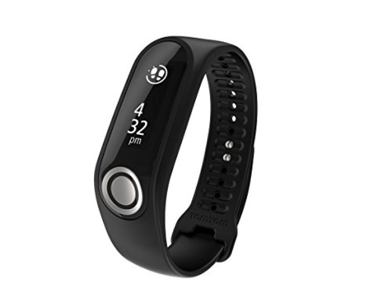TomTom Touch - Fitness Tracker with Body Composition, Heart Rate Monitor and Smartphone Notifications (Black, Small)